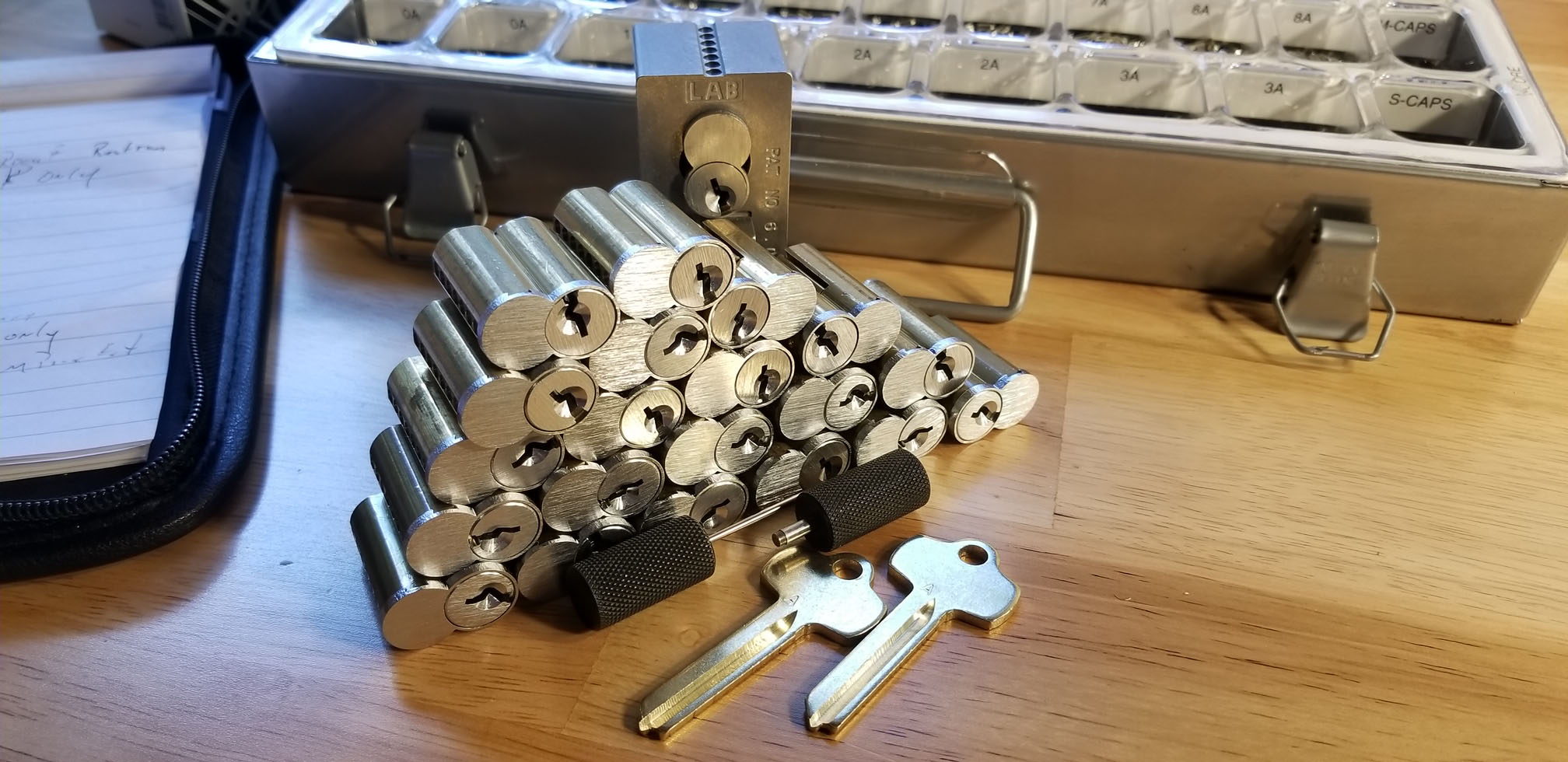 Commercial Lock Rekeying - IC cores